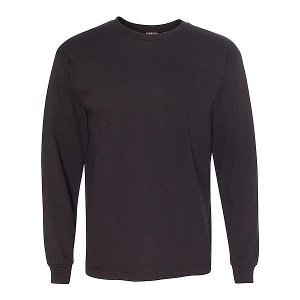 Bayside 100% Cotton Long Sleeve T-shirt