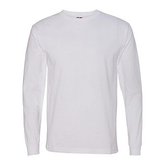 Bayside 100% Cotton Long Sleeve T-shirt