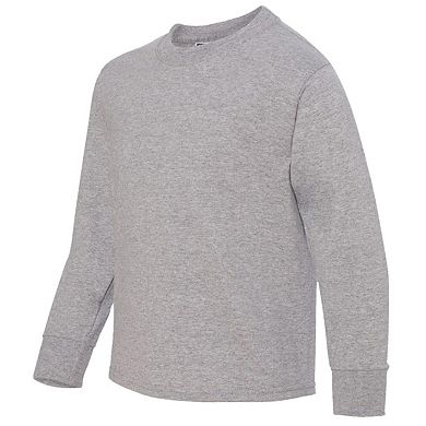 JERZEES Dri-Power Youth Long Sleeve 50/50 T-Shirt