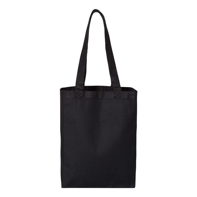 yeload 20 Pieces Canvas Tote Bags with Handles Bulk - Black and