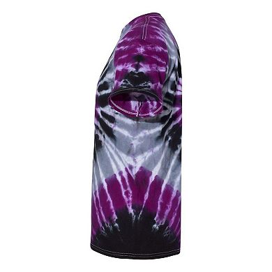 Dyenomite Multi-color Spiral Tie-dyed T-shirt