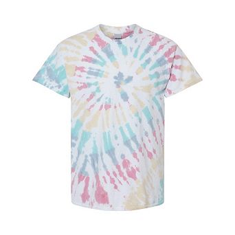 Dyenomite Multi-Color Spiral Tie-Dyed T-Shirt