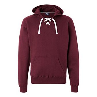 J. America Sport Lace Hooded Sweatshirt