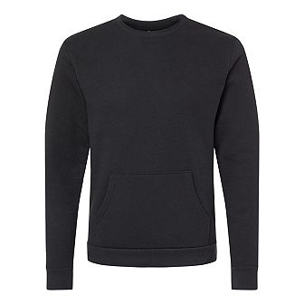 Next Level Unisex Santa Cruz Pocket Crewneck Sweatshirt