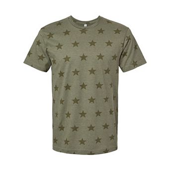 Code Five Star Print Tee