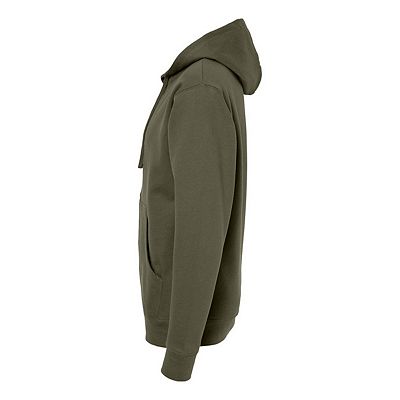 SALE中！Lon TONE ZIP HOODIE/KHAKI Independent Trading Co. Midweight Full-Zip Hooded Sweatshirt