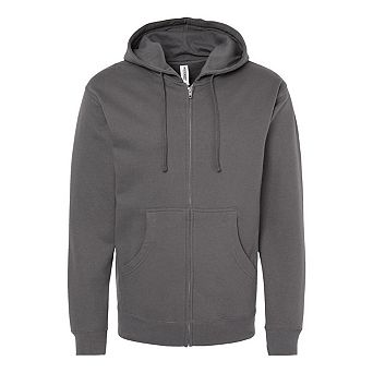 Independent Trading Co. Midweight Full-Zip Hooded Sweatshirt