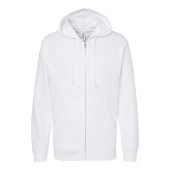 Independent Trading Co. Midweight Full-Zip Hooded Sweatshirt