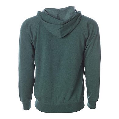 Independent Trading Co. Special Blend Raglan Full-Zip Hooded Sweatshirt