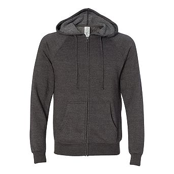 Independent Trading Co. Special Blend Raglan Full-Zip Hooded Sweatshirt