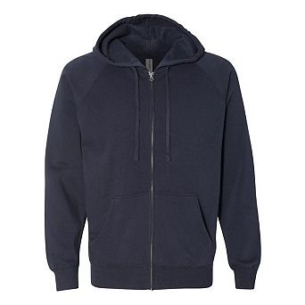 Independent Trading Co. Special Blend Raglan Full-Zip Hooded Sweatshirt