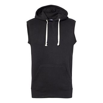 J. America Triblend Sleeveless Hooded Sweatshirt