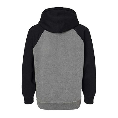 J. America Vintage Heather Hooded Sweatshirt