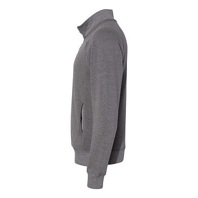 J. America Triblend Quarter-Zip Sweatshirt