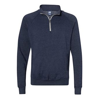 J. America Triblend Quarter-Zip Sweatshirt
