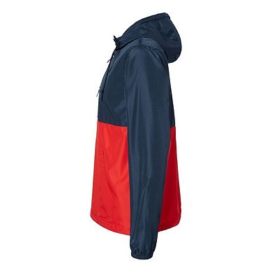 Independent Trading Co. Lightweight Quarter-Zip Windbreaker Pullover Jacket