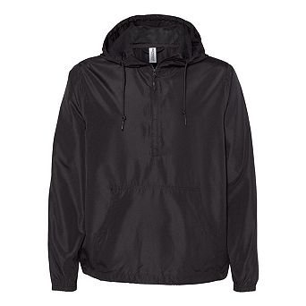 Independent Trading Co. Lightweight Quarter-Zip Windbreaker Pullover Jacket