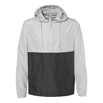 Independent Trading Co. Lightweight Quarter-Zip Windbreaker Pullover Jacket