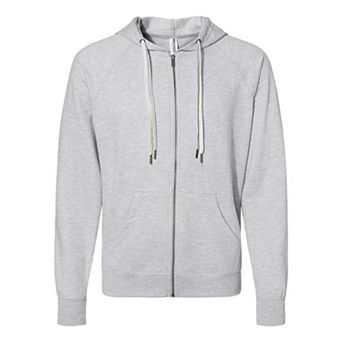 Independent Trading Co. Icon Lightweight Loopback Terry Full-zip Hooded Sweatshirt