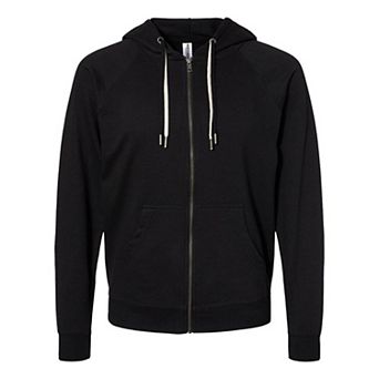 Independent Trading Co. Icon Lightweight Loopback Terry Full-zip Hooded Sweatshirt
