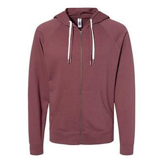 Independent Trading Co. Icon Lightweight Loopback Terry Full-Zip Hooded Sweatshirt