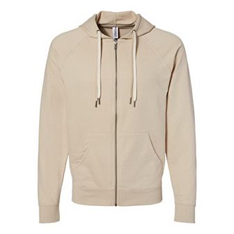 Independent Trading Co. Icon Lightweight Loopback Terry Full-zip Hooded Sweatshirt