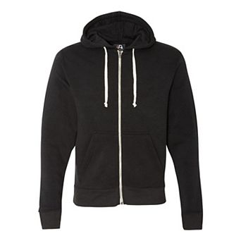 J. America Triblend Full-Zip Hooded Sweatshirt
