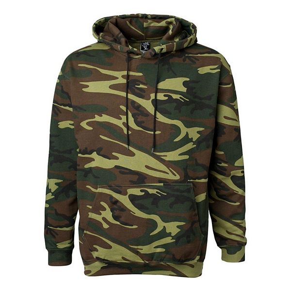 Camo Pullover Fleece Hoodie