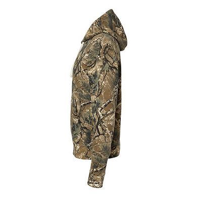 J. America Triblend Fleece Hooded Sweatshirt