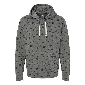 J. America Triblend Fleece Hooded Sweatshirt