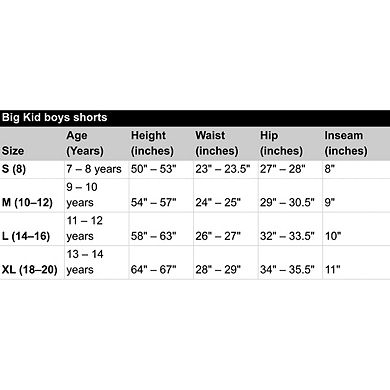 Badger Youth Pro Mesh 6 Shorts