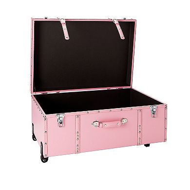 Texture® Brand Storage Trunk with Wheels