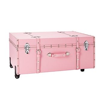 Texture® Brand Storage Trunk with Wheels