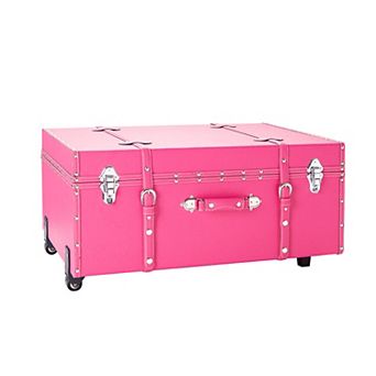 Texture® Brand Storage Trunk with Wheels