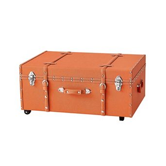 Texture® Brand Storage Trunk with Wheels