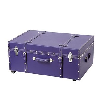 Texture® Brand Storage Trunk with Wheels