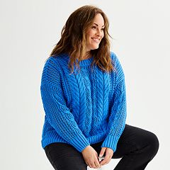 Kohls blue clearance sweater