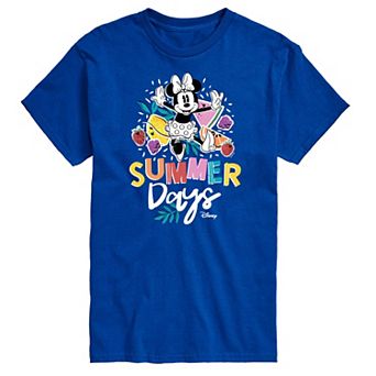 Disney's Minnie Mouse Big & Tall Summer Days Graphic Tee