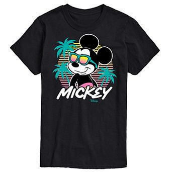 Disney's Mickey Mouse Big & Tall Sunset Graphic Tee