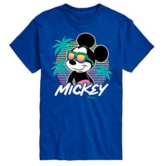 Disney's Mickey Mouse Big & Tall Sunset Graphic Tee
