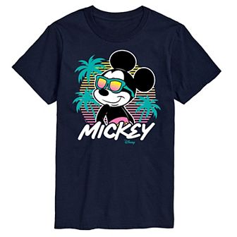 Disney's Mickey Mouse Big & Tall Sunset Graphic Tee