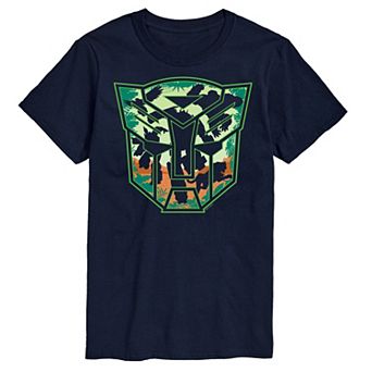 Big & Tall Transformers Autobot Jungle Logo Tee
