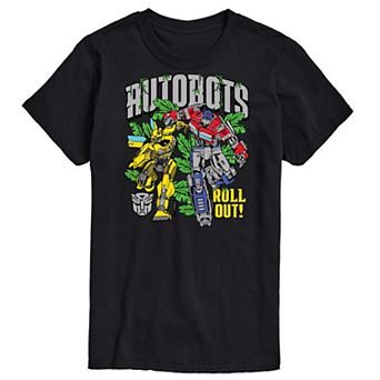 Big & Tall Transformers Autobots Roll Out Graphic Tee