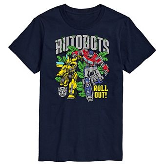 Big & Tall Transformers Autobots Roll Out Graphic Tee