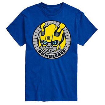 Big & Tall Transformers Bumblebee Badge Graphic Tee