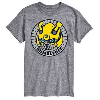 Big & Tall Transformers Bumblebee Badge Graphic Tee