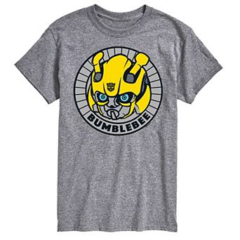 Big & Tall Transformers Bumblebee Badge Graphic Tee