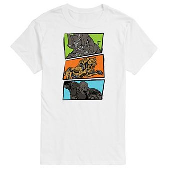 Big & Tall Transformers Maximal Action Panels Graphic Tee