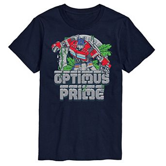 Big & Tall Transformers Optimus Prime Graphic Tee