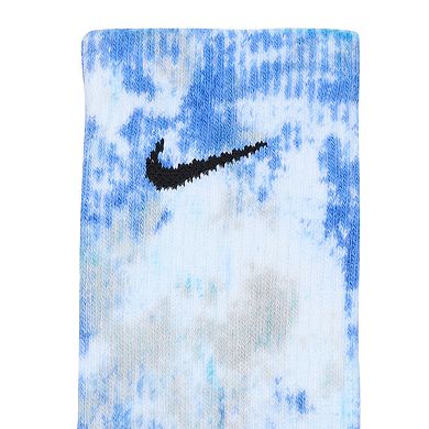 Men's Nike Dri-FIT 2-Pack Everyday Plus Color Splash Cushioned Crew Socks
